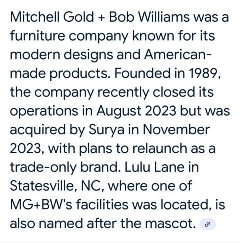 RARE Mitchell Gold + Bob Williams Lulu Bulldog Mascot Plush Dog Stuffed Animal - Picture 8 of 9